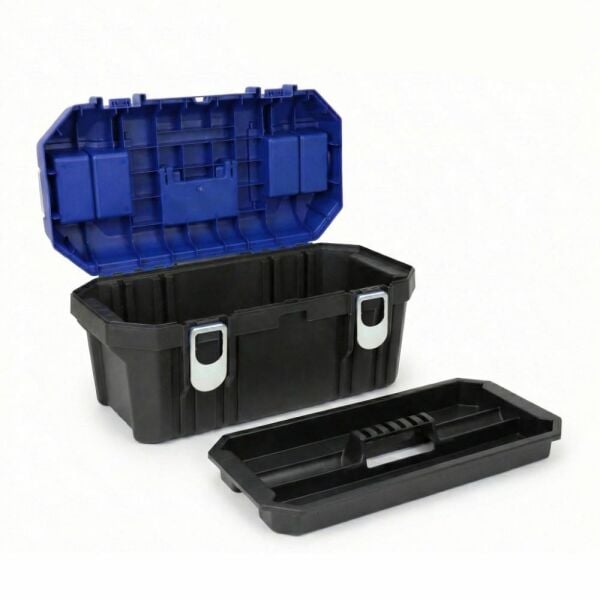 WORKPRO WP283018 22’’ Metal Kilitli Plastik Takım Çantası | ABS Gövde | 15 Kg Kapasiteli