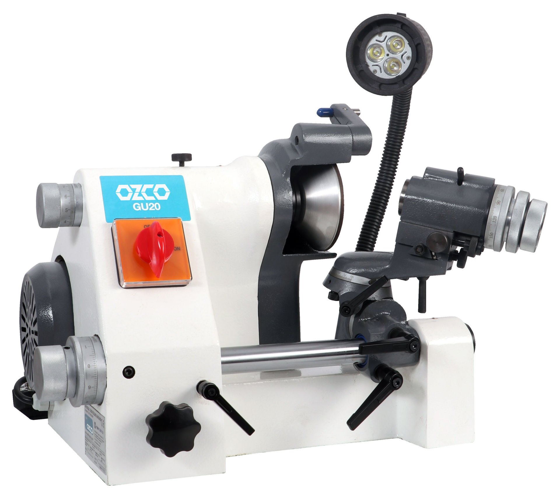 Ozco GU20  Üniversal Matkap Ucu Bileme Makinası Ø18 mm
