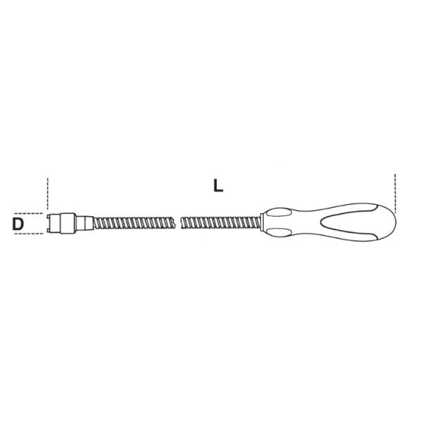 Beta 1712E/2 Spiralli Mıknatıs 530mm