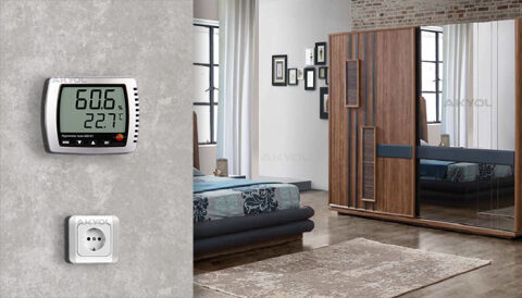 Testo 608-H1 Hassas Dijital Sıcaklık ve Nem Ölçer – Termohigrometre