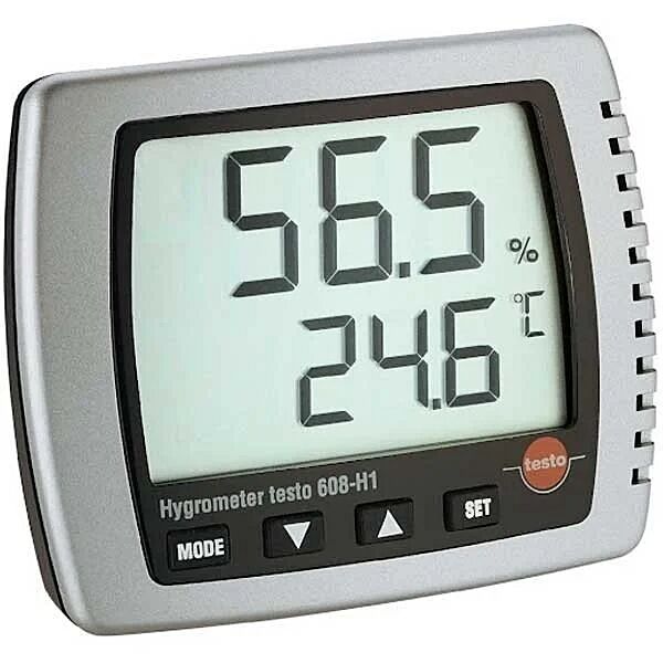 Testo 608-H1 Hassas Dijital Sıcaklık ve Nem Ölçer – Termohigrometre