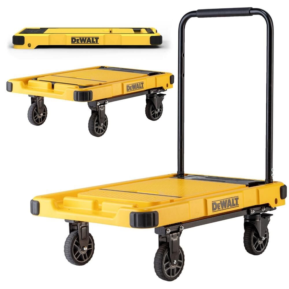 DEWALT DWT710 200Kg Katlanabilir Dört Tekerlekli Yük ve Paket Taşıma Arabası