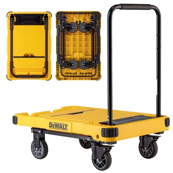DEWALT DWT710 200Kg Katlanabilir Dört Tekerlekli Yük ve Paket Taşıma Arabası
