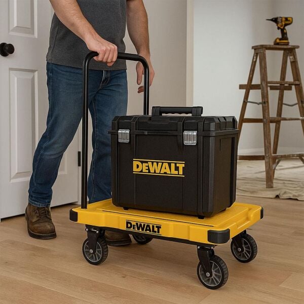 DEWALT DWT710 200Kg Katlanabilir Dört Tekerlekli Yük ve Paket Taşıma Arabası