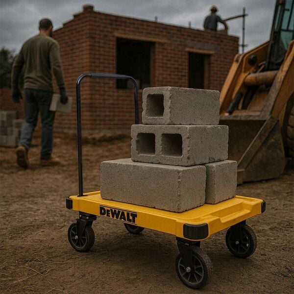 DEWALT DWT710 200Kg Katlanabilir Dört Tekerlekli Yük ve Paket Taşıma Arabası