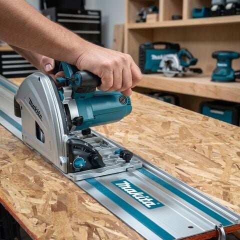 Makita 194925-9 Kılavuz Rayı 1.9 Metre (190 cm) – Hassas Kesim ve Mükemmel Hizalama Rayı