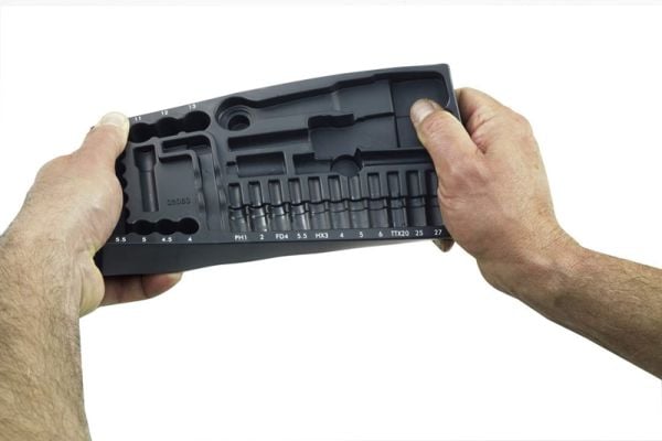 Proxxon 23020 Cırcırlı Kollu 27 Parçalı Lokma ve Bits Takımı 1/4'' ve 1/2''