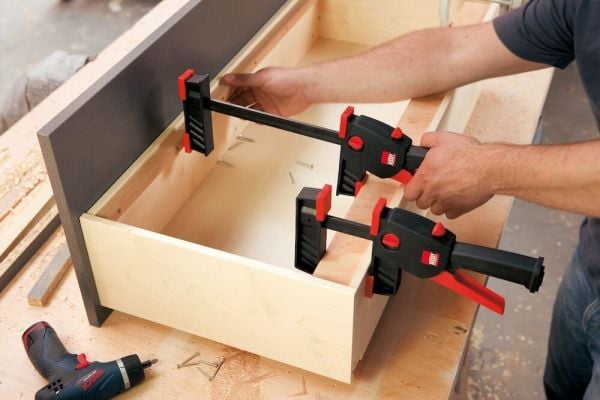 Bessey DUO16-8 Cırcır Mekanizmalı İç Dış Tek El İşkence 160 mm