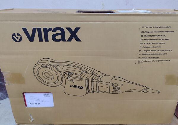 Virax 137563 Elektrikli El Tipi Pafta 1/2''-2''