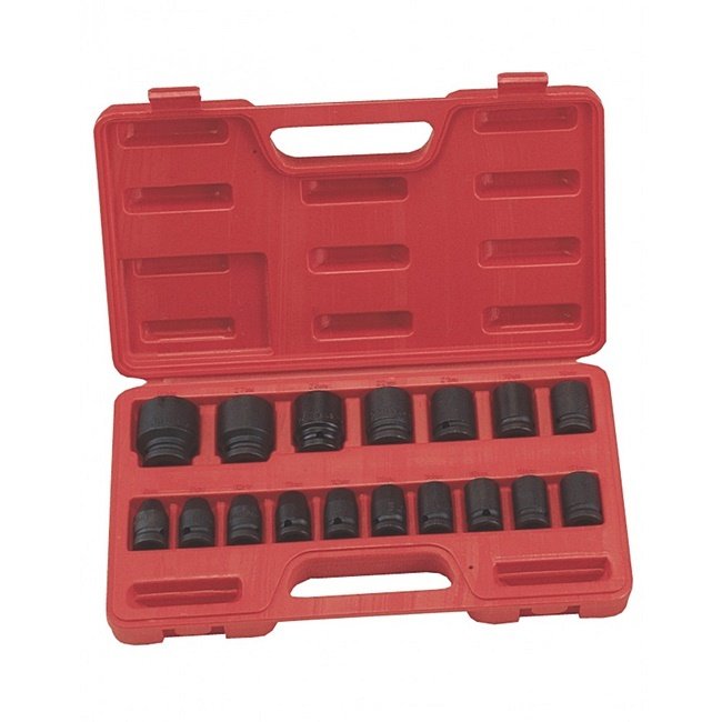 Genius  17 Parça Altıköşe Havalı Lokma Takımı 1/2''