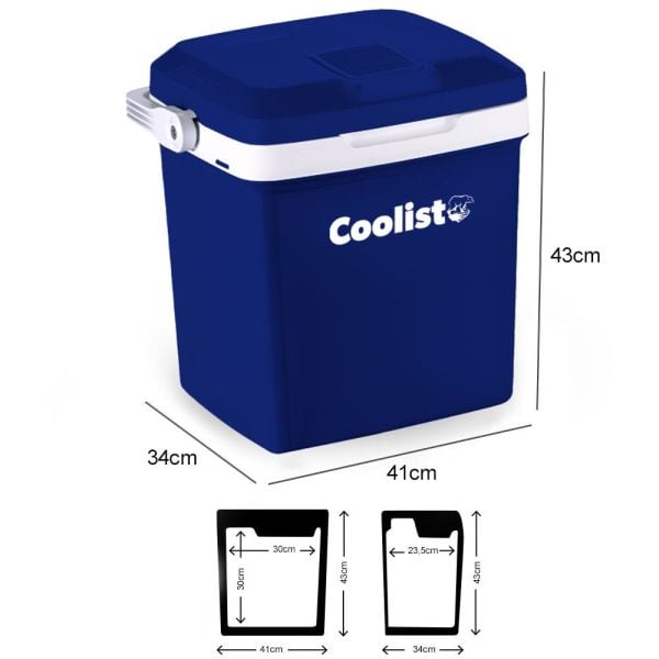 Coolist CLT26 AC/DC 26 Litre Sıcak ve Soğuk Oto Buzdolabı 12Volt/220Volt