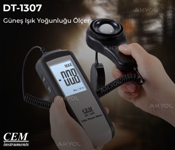 Cem DT 1307 Güneş Işık Yoğunluğu Ölçer