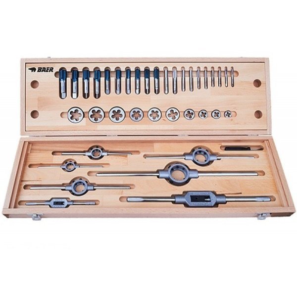 Baer UNC  1/4''- 1.1/2'' Kılavuz Pafta Takımı