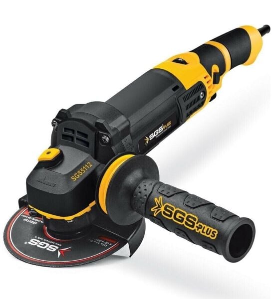 SGS SGS5112 1010W Profesyonel Avuç Taşlama Makinesi – 125mm Disk, Devir Ayarlı