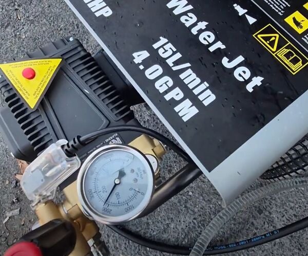 Eryıl DPE1515 Powerjet Yüksek Basınçlı Su Jeti 150 Bar - Kanal Açma ve Araba Yıkama Makinası