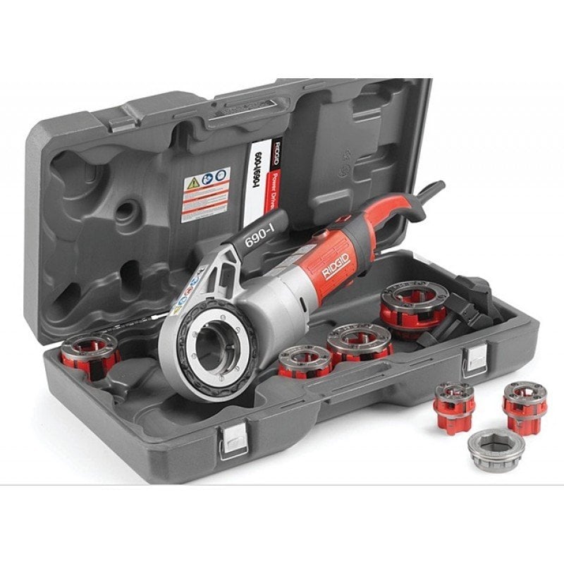 RIDGID 690-I Profesyonel Elektrikli Model El Paftası 1270W 1/2”- 2”