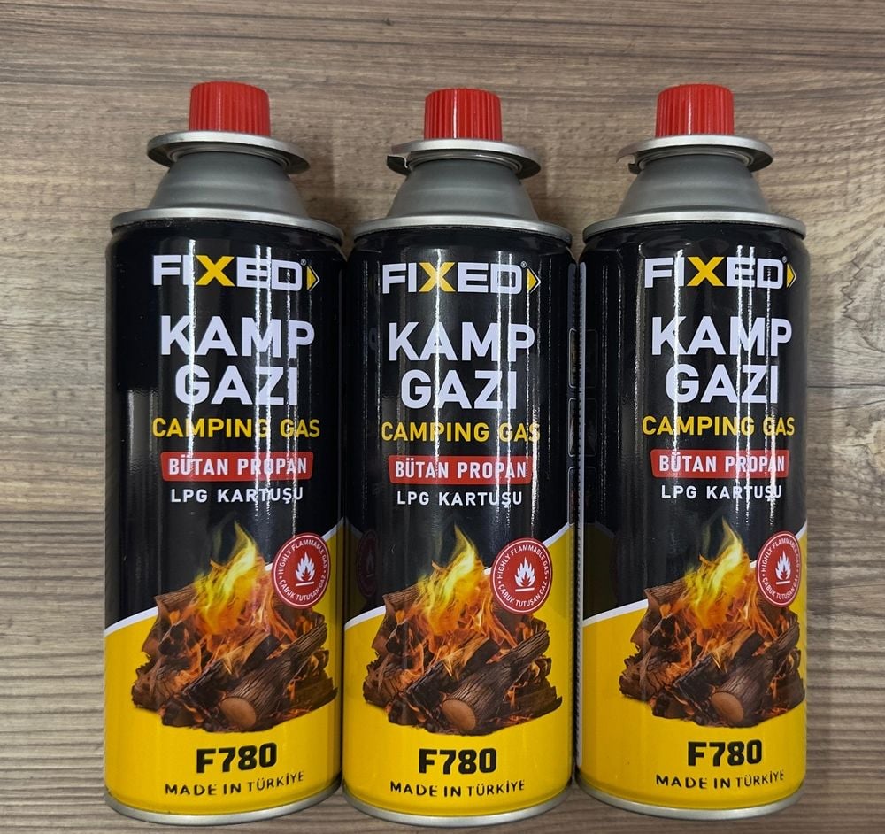 SGS F780 Kartuş Kamp Gazı Set 227 Gr / 3 adet