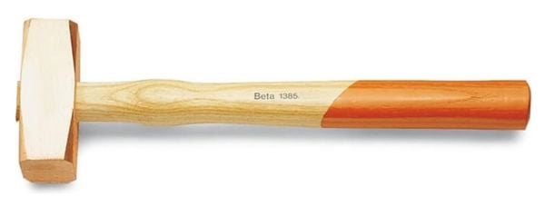 Beta 1385 Ağaç Saplı Bakır Çekiç 600 gr.