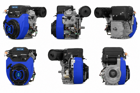 Factor FCMG740GHE 22 HP Benzinli Motor | Marşlı, İpli, Konik Jeneratör Tip Motor