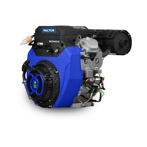 Factor FCMG740GHE 22 HP Benzinli Motor | Marşlı, İpli, Konik Jeneratör Tip Motor