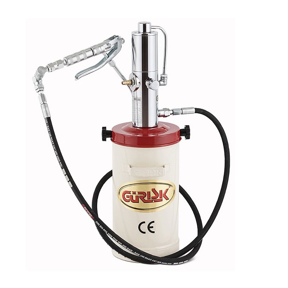 Gürışık 102A-1/5 Havalı Gres Pompası Tabancalı 5 kg.