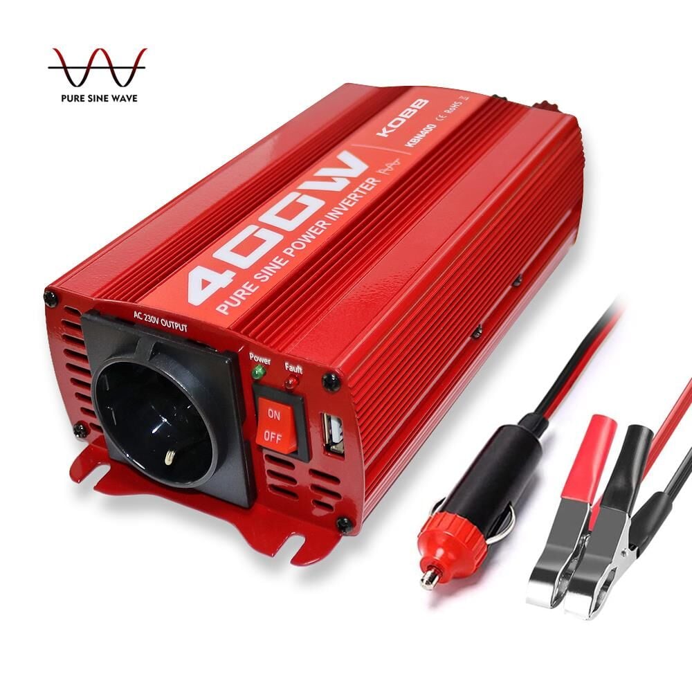 KOBB KBN400 400 W Tam Sinüs Dönüştürücü İnvertör 12V/220V