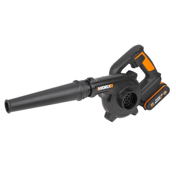 Worx WX094 Li-ion Akülü Şarjlı Devir Ayarlı Üfleyici 20Volt 2.0Ah.