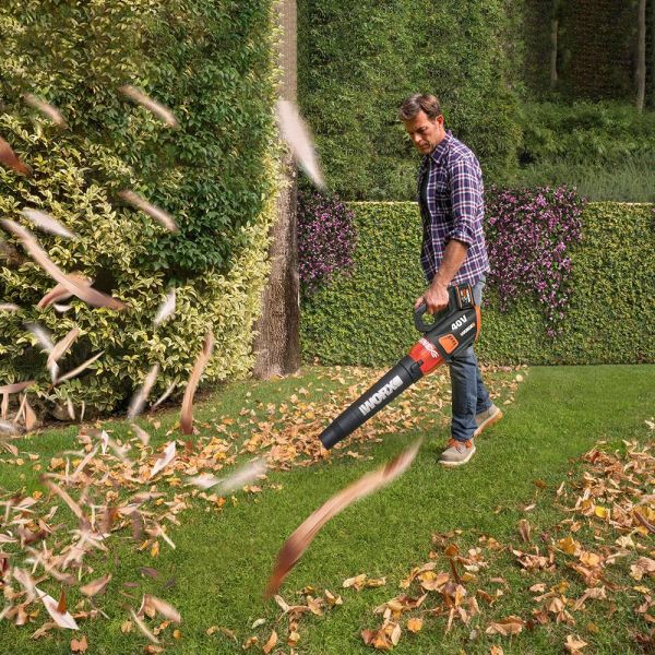 WORX WG584E Li-ion Akülü Şarjlı Devir Ayarlı Yaprak Üfleme Makinası