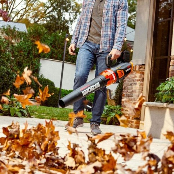 WORX WG584E Li-ion Akülü Şarjlı Devir Ayarlı Yaprak Üfleme Makinası