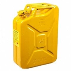 KNC Sarı Metal Yakıt Bidonu 20 Litre