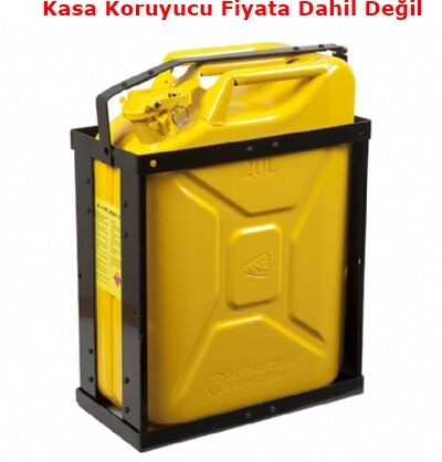 KNC Sarı Metal Yakıt Bidonu 20 Litre