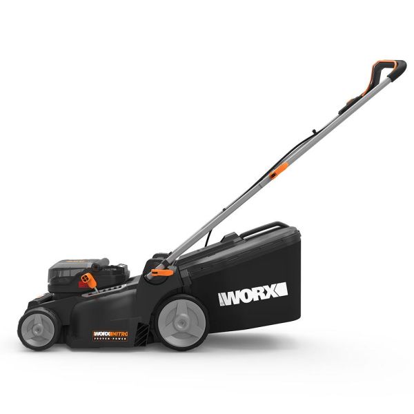 WORX WG737E Li-ion Akülü Şarjlı Çim Biçme Makinası 40Volt 4.0Ah./37CM