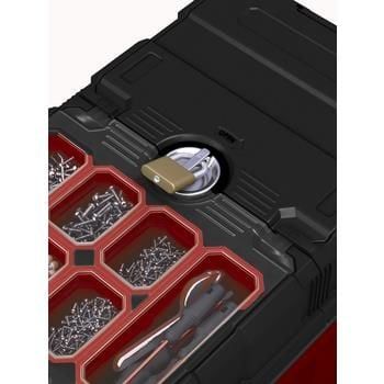 Sürgülü Kapaklı Takım Sandığı | Profesyonel Plastik Alet Kutusu | Keter Master Pro 17191709