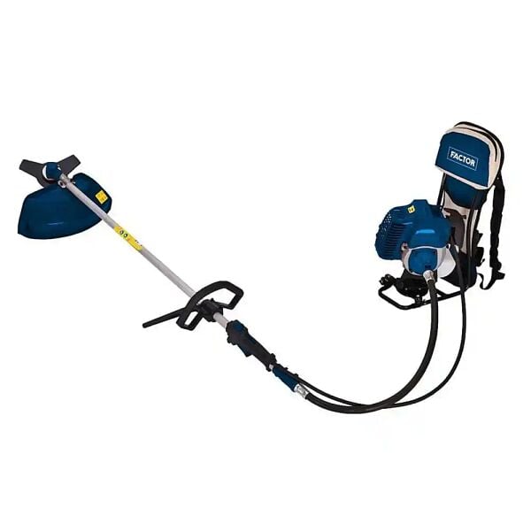 Factor FCBG650 3 HP Benzinli Sırt Tırpan – Profesyonel Ot ve Çim Biçme Makinesi