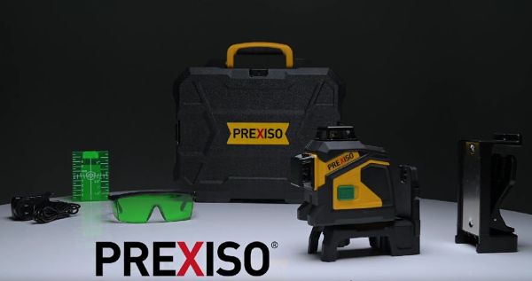 Prexıso PLC3-360G Yeşil 360° 3-Yüzey Çizgi Lazer Hizalama