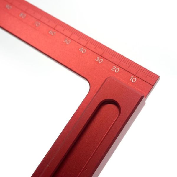 Alüminyum Üçgen Gönye 150 mm | Hassas 90° Ölçüm ve İşaretleme | Rox Wood 0013