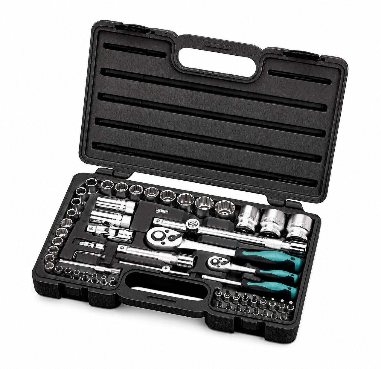 Weber Tools 163-0960 1/4'' & 1/2'' Banlin Lokma Takımı 60 Parça