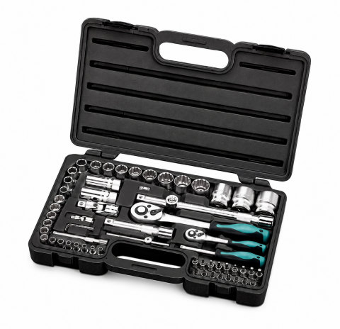 Weber Tools 163-0960 1/4'' & 1/2'' Banlin Lokma Takımı 60 Parça