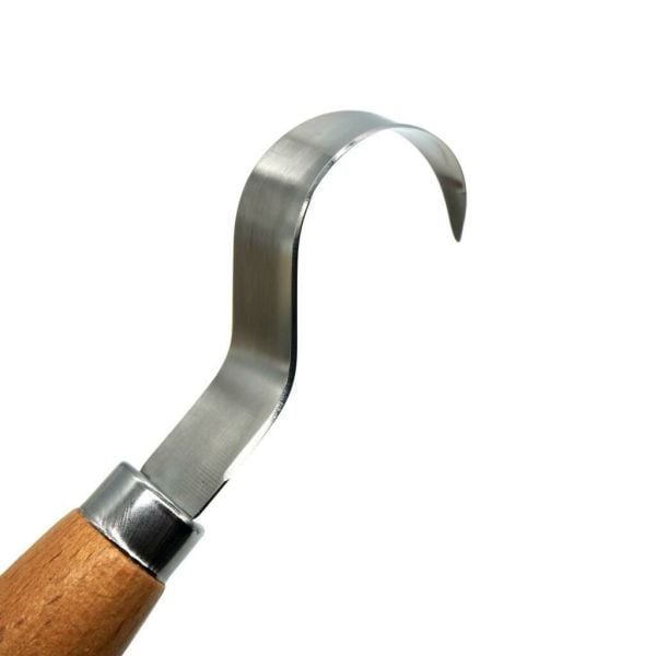 Ahşap Kaşık ve Kuksa Oyma Bıçak Seti 2 Parça | Sağ El Kanca Oyma Bıçağı | Rox Wood 4505