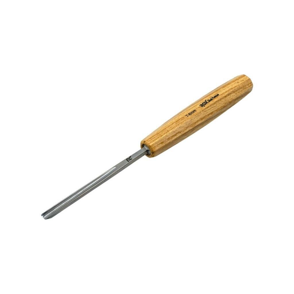 Rox Wood 0141 Premium Oluklu Iskarpela 6 mm | Karbon Çelik Ahşap Oyma Keskisi