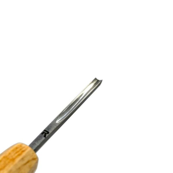 Rox Wood 0141 Premium Oluklu Iskarpela 6 mm | Karbon Çelik Ahşap Oyma Keskisi