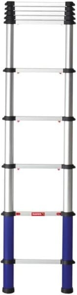Telesteps 40126-101 ECO 2,6 Metre Teleskopik Merdiven – Kompakt, Katlanır Alüminyum Profesyonel Merdiven