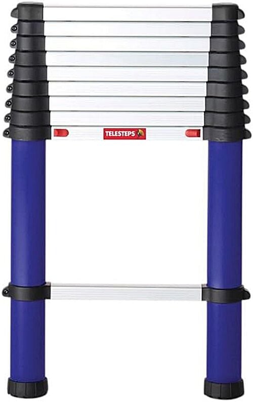 Telesteps 40126-101 ECO 2,6 Metre Teleskopik Merdiven – Kompakt, Katlanır Alüminyum Profesyonel Merdiven