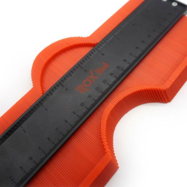 Kaportacı Şablon Tarağı 25 cm | Kontur Ölçü Alma ve Şekil Kopyalama Aparatı | Rox Wood