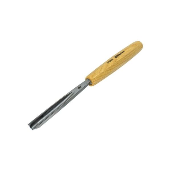 Rox Wood 0132 Premium V Ağız Iskarpela 10 mm | Karbon Çelik Ahşap Oyma Keskisi