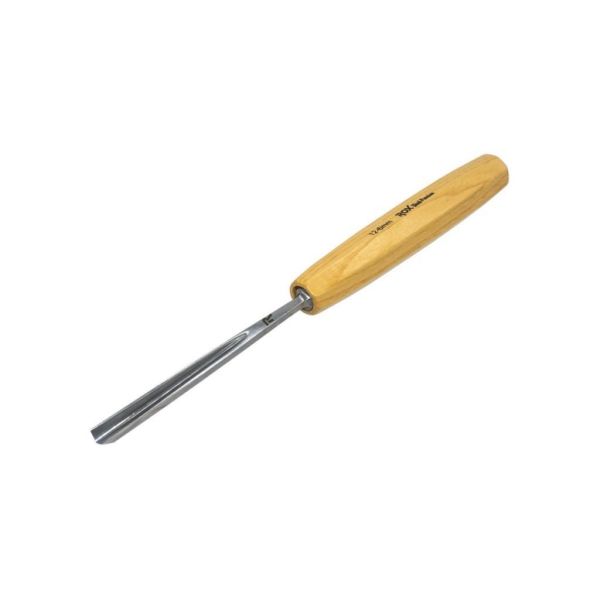 Rox Wood 0131 Premium V Ağız Iskarpela 6 mm | Karbon Çelik Ahşap Oyma Keskisi