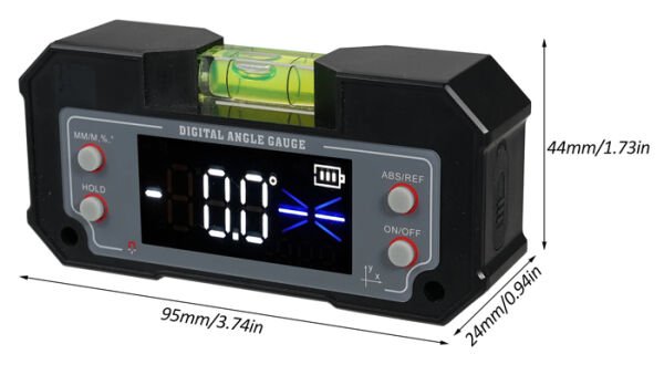 Loyka 5346 Mini Dijital Eğim Ölçer ve Su Terazili