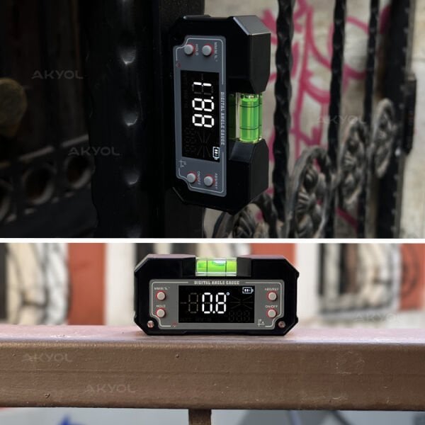 Loyka 5346 Mini Dijital Eğim Ölçer ve Su Terazili
