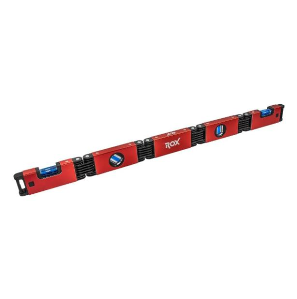 Rox 0176 Profesyonel Mıknatıslı Alüminyum Katlanır Su Terazisi 70 cm
