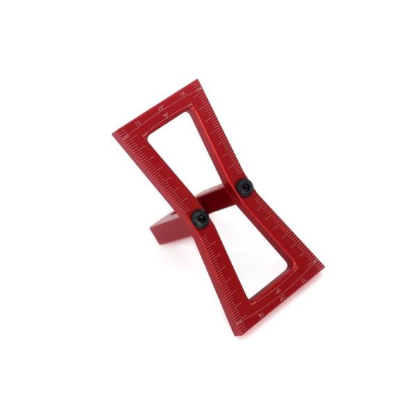 Alüminyum Kırlangıç Geçme İşaretleme Gönyesi | Dovetail Hassas İşaretleme Aparatı | Rox Wood 0014